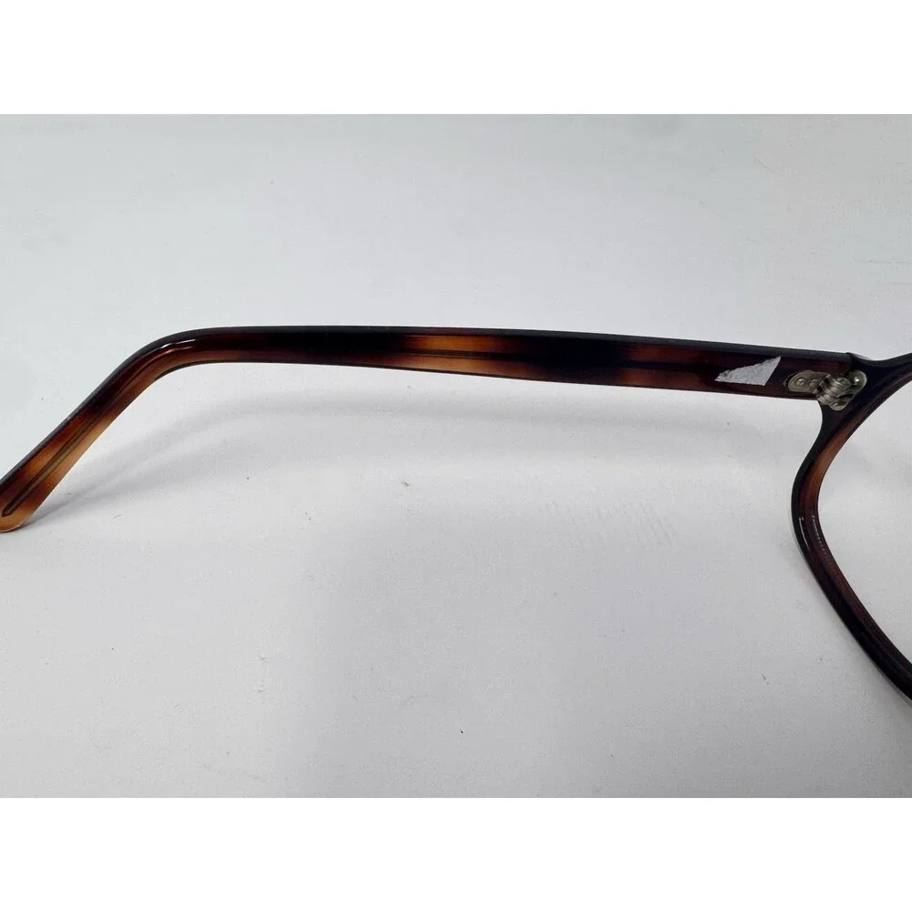 Vintage JAN Charger USA Eyeglass Frames Only 48-17-145 Brown Tortoise NOS